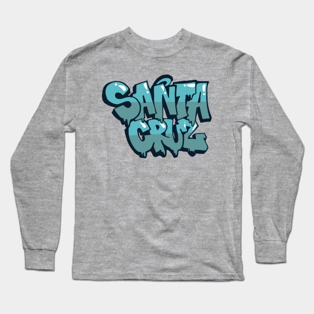 Santa Cruz - Urban Graffiti Tagging Long Sleeve T-Shirt by TwistedCharm